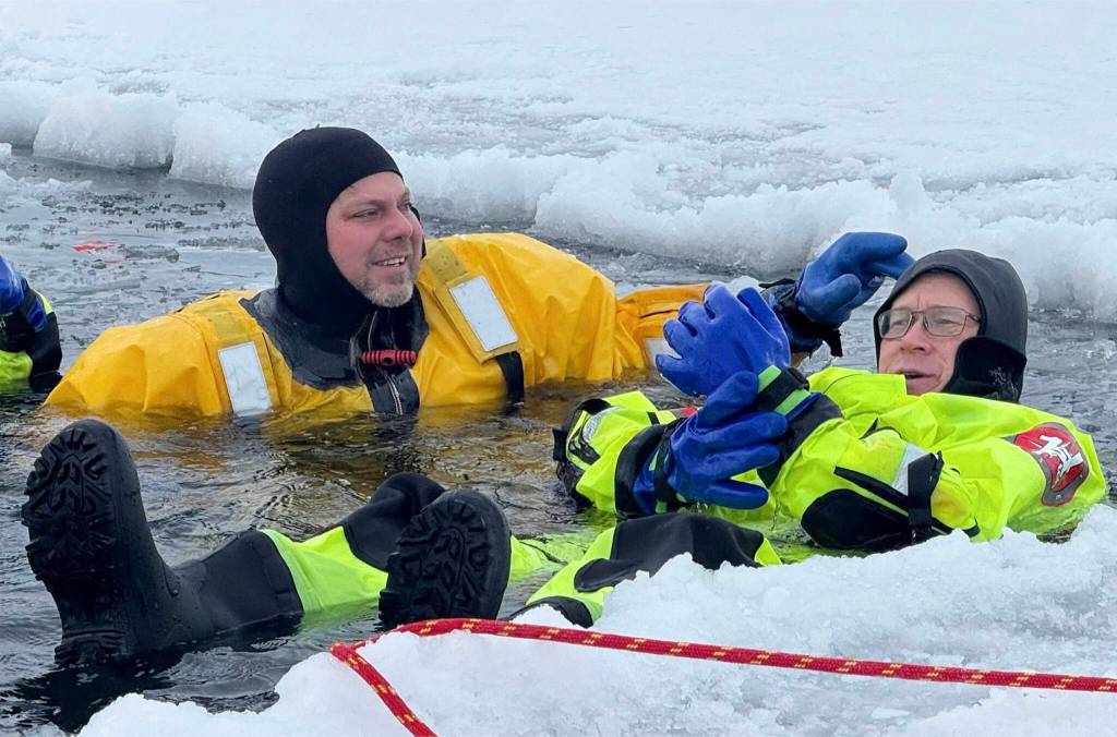 Mulhurst Bay Fire Department members underwent (Photo submitted)