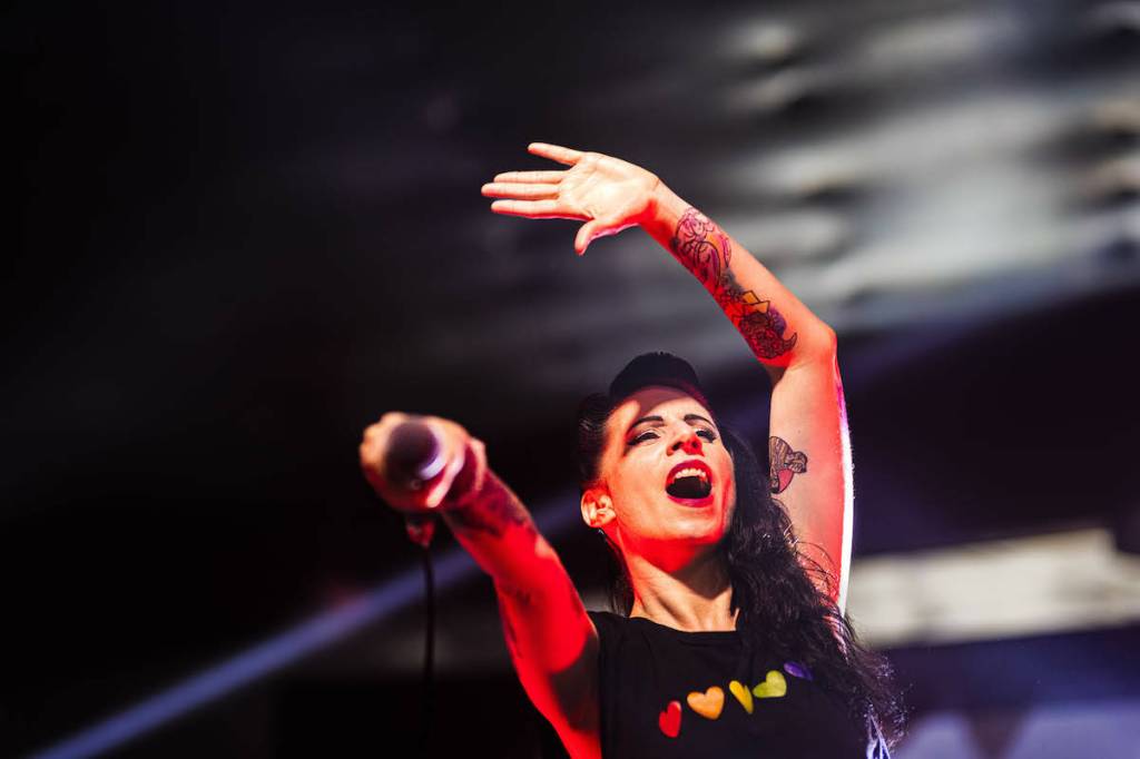 Accidents Happen performs at a past Decimate Metalfest. This year&rsquo;s event runs June 26-27 at the Millet Agriplex Arena. (Brad in YYC Visual Media)